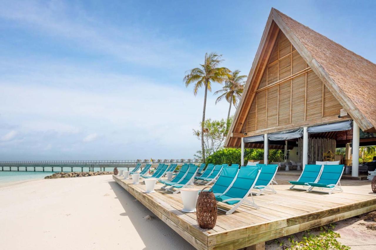فندق هارد روك مالديفز Emboodhoo Lagoon المظهر الخارجي الصورة The beach at the resort